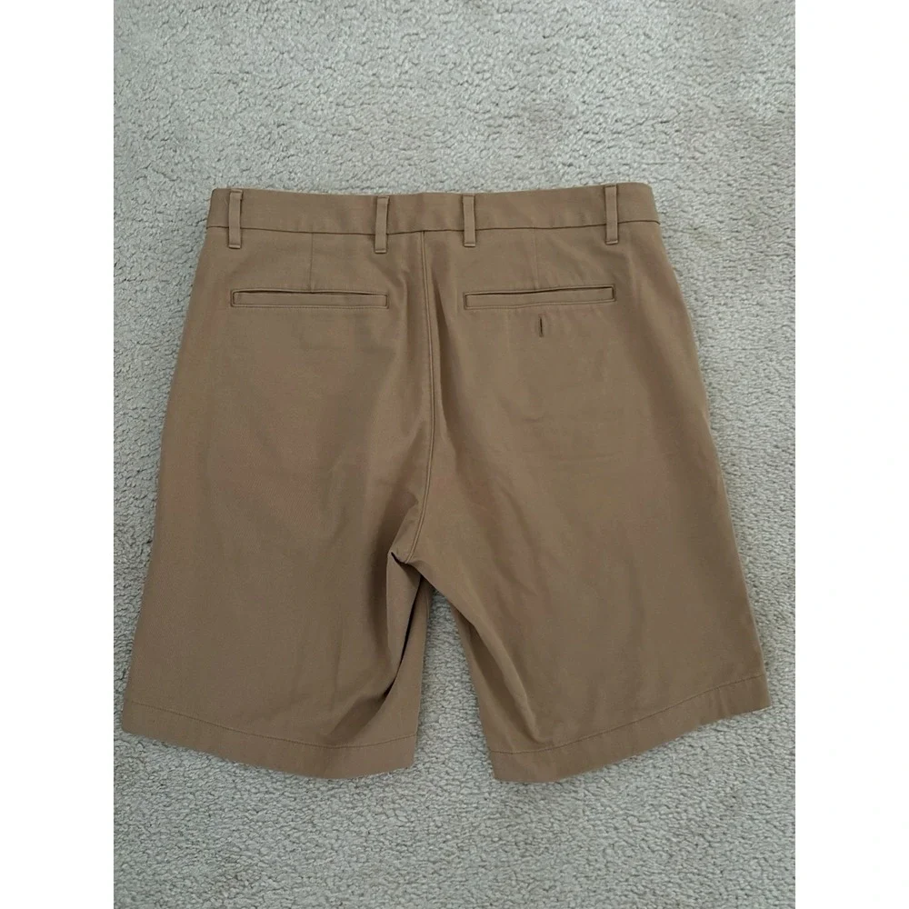 Everlane Lot of 2 Mens Uniform Slim Fit Shorts Size 34 Tan Green